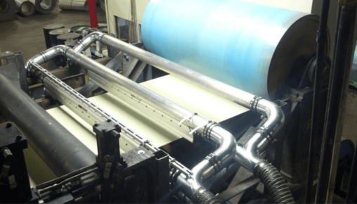 Air Sonic lefúvató rendszer a textiliparban